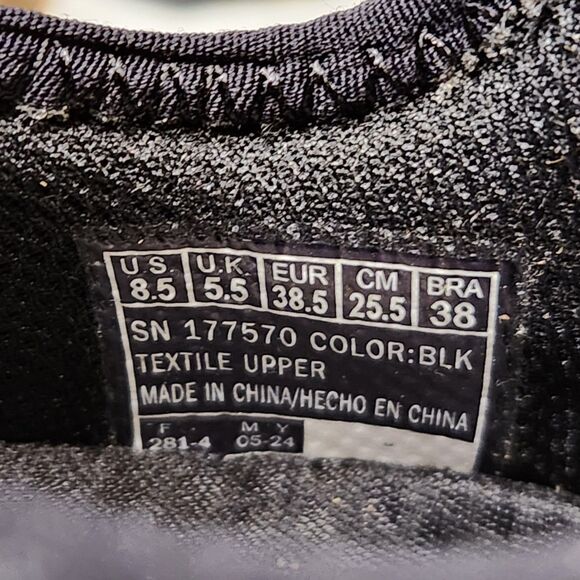 Skechers Pretty Knitty Hazel Sneakers – Women’s 8.5, Black, Memory Foam - Picture 9 of 10